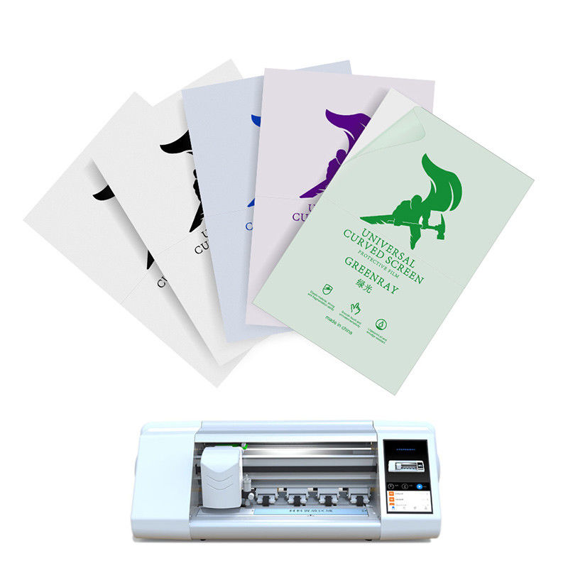 HD Tpu Screen Protector Sheet Anti Blue TPU Hydrogel Cutting Machine Matte Film 180*120mm