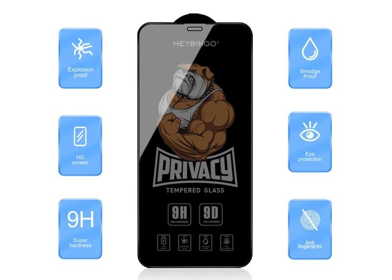 Anti Spy 9h Glass Tempered Cell Phone Screen Protector Privacy For Samsung Galaxy S23 S24 Ultra